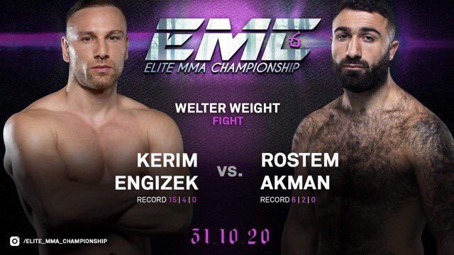 🚨OFFICIAL!!🚨
🇹🇷🇩🇪 Kerim Engizek faces 🇸🇪 Rostem Akman at #EMC6 🔥
Oct 31 ☠️🎃👻 live on @FiteTV & @ranfightingDE https://t.co/G4TGFgYwVq