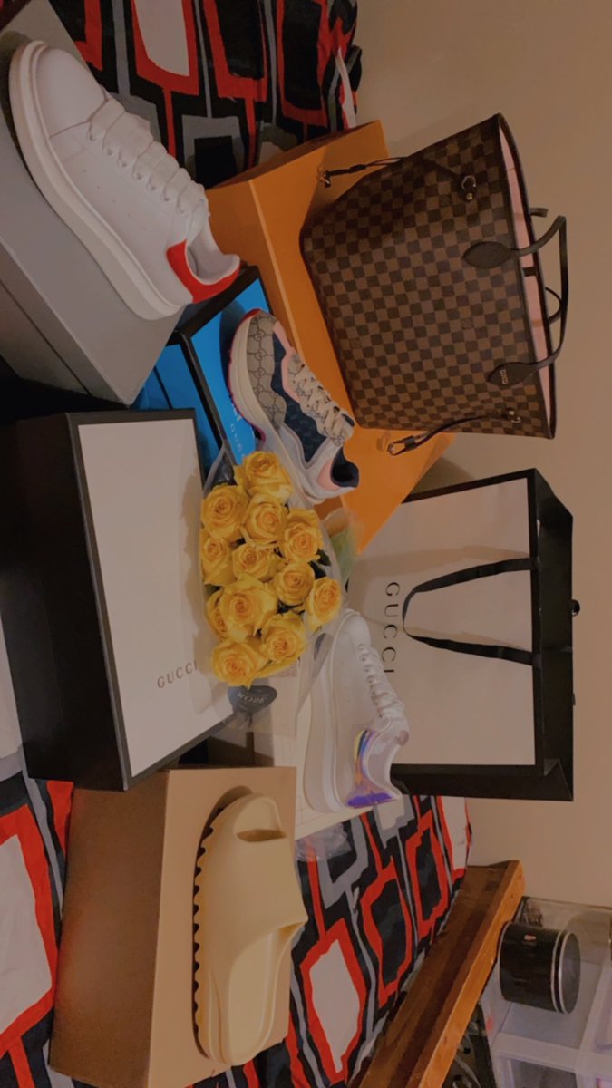 My boyfriend really did his thing for my birthday omggggg thank you babyyyy 🥰🎉😘