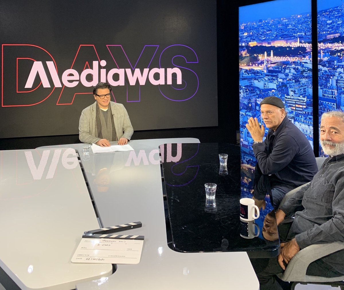 mediawanrights's tweet photo. [distribution] Mediawan Days: #EnkiBilal and #DanFrank (Carlos), showrunners of #Bug, an adaptation of Bilal's fantastic trilogy, present the project produced by @3eOeilProd for @FranceTele in an exclusive interview on https://t.co/0kB32c9gtY 
#mediawandays https://t.co/zZphuDl63E