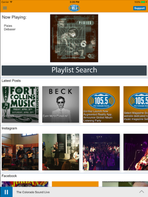 303Software's tweet photo. Start your week off by downloading @TheColoSound App!
The Colorado Sound is your home for Music Discovery. We play independent music for independent minds.
#ClientSpotlight #ClientApprectiation #Workfromhome #MondayMorning #Apple #Android #AppDevelopment #webuiltthis https://t.co/tCFobLxRR0