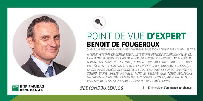 « #Immobilier d’entreprise à @villedelyon…