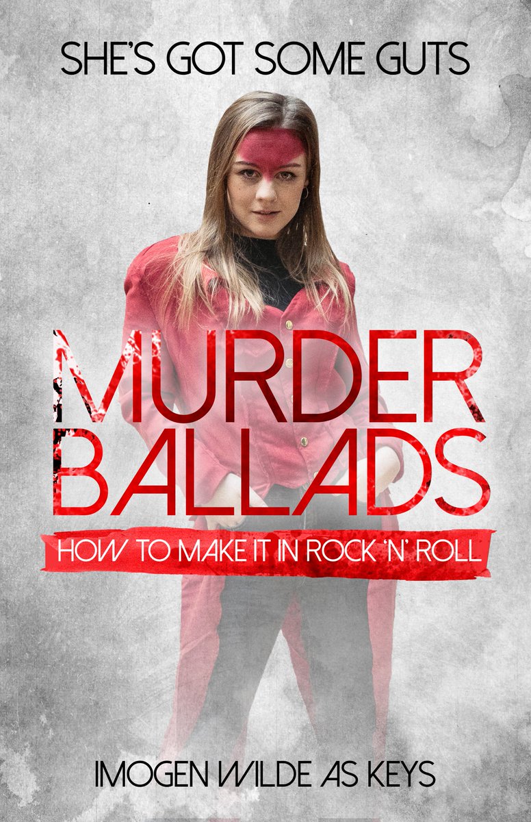 What’s that? Who’s in MURDER BALLADS? We’re thrilled to have <a href="/ImogenWilde_/">Imogen Wilde</a> back to play Keys (Poster by <a href="/LuizFelipeL8/">Luiz Felipe Leite</a>). Go to murderballadsuk.com to find out more. #JoinTheBand #MakeTheFilm #MurderBalladsUK #indiefilm #rock #rocktober #metal #comedy #crowdfunding