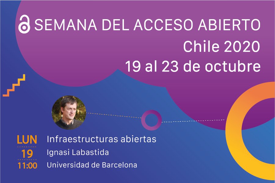 Hoy hoy hoy 🤯

Comenzó la Semana del Acceso Abierto Chile 2020. La jornada inaugural contará con la presencia de @aisenamalia &amp; <a href="/ignasi/">Ignasi Labastida</a>.

Estaremos transmitiendo por el canal de <a href="/sisibuchile/">SISIB U. de Chile</a>: youtube.com/user/SISIBUCHI…

Los invitamos a unirse a la conversación usando #OAWeek