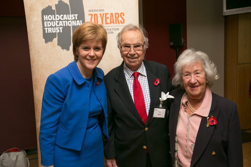 The Holocaust Educational Trust is deeply saddened to learn of the loss of our dear friend Ingrid Wuga BEM.Our thoughts and prayers are with her family at this sad time. We will continue to share Ingrid’s story, ensuring that her testimony is never forgotten.