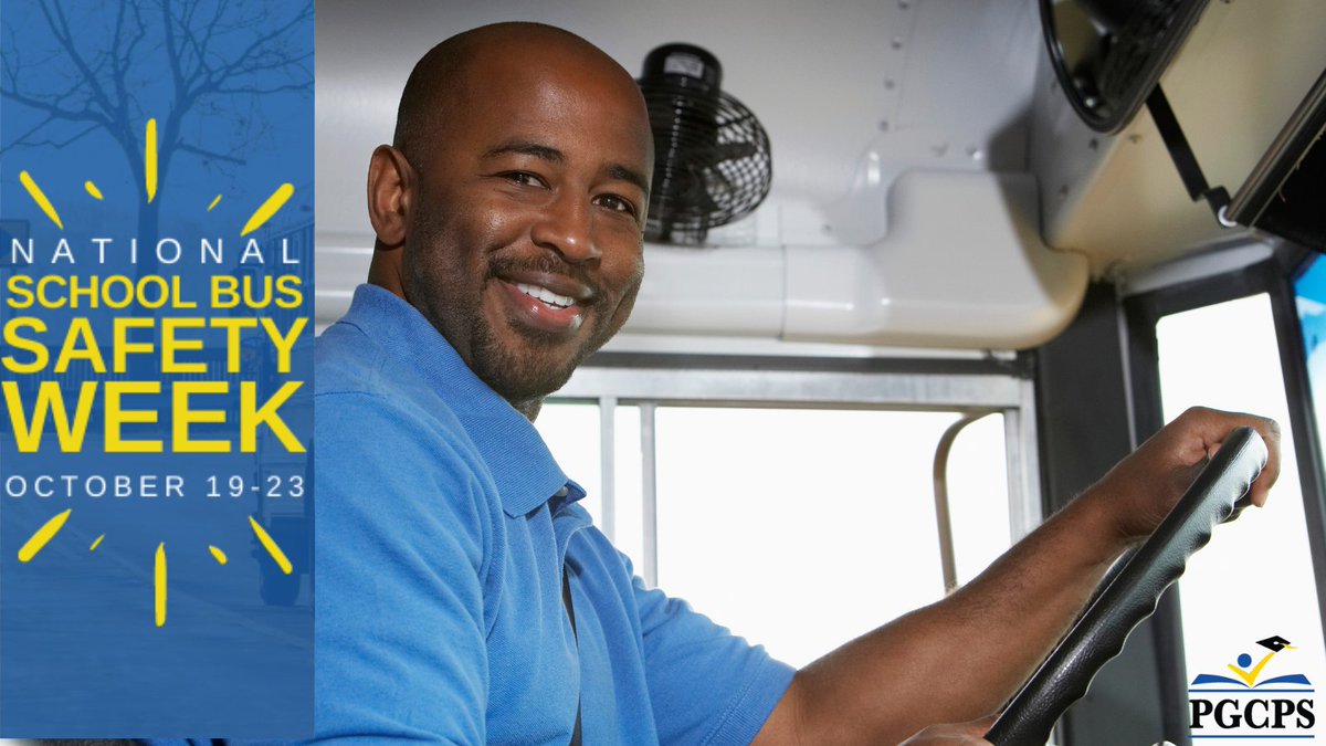 It’s National School Bus Safety Week, a reminder to keep safety at the forefront! 🚍 If you see a bus driver this week, take a moment to thank them for their work safely transporting students — and for delivering meals to our communities during distance learning!  #PGCPSProud