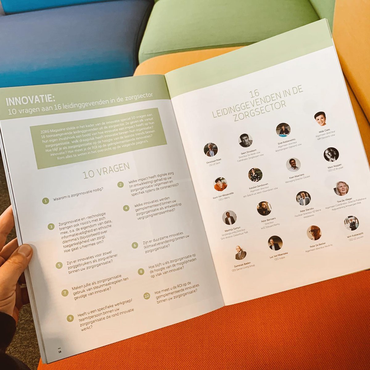 zorgmagazine's tweet photo. Inspiratie voor innovatie? π‘
Lees nu de Innovatie Special van ZORG Magazine in samenwerking met o.a. @kaskoen, @StevenVBe, en nog zoveel meer!
#zorgmagazine https://t.co/eucqw5PfsH