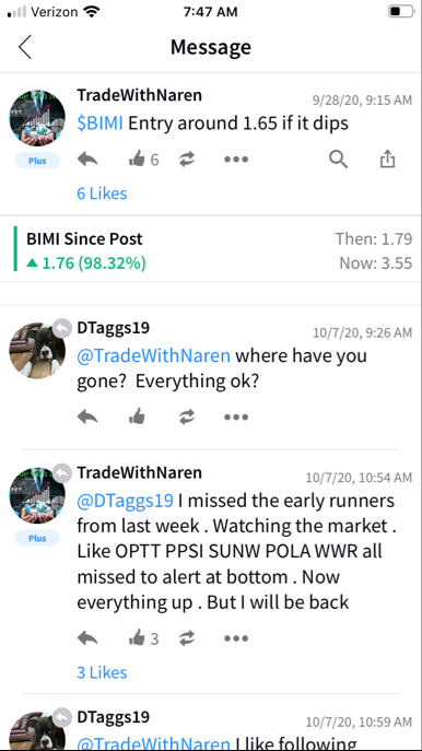 TradewithNaren's tweet photo. $BIMI More than 100% Runner from low 1.65 dip https://t.co/Q9C8cJWZP1
