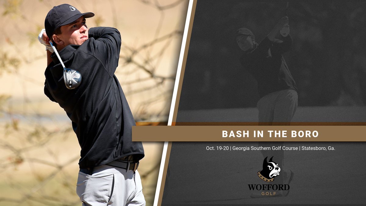 Wofford Terriers (@woffordterriers) on Twitter photo .<a href="/WoffordMGolf/">Wofford Men's Golf</a> is back in action!! Follow along as the Terriers tee it up at Bash in the Boro on Monday and Tuesday! results.golfstat.com/public/leaderbβ¦ .<a href="/WoffordMGolf/">Wofford Men's Golf</a> is back in action!! Follow along as the Terriers tee it up at Bash in the Boro on Monday and Tuesday! results.golfstat.com/public/leaderbβ¦
