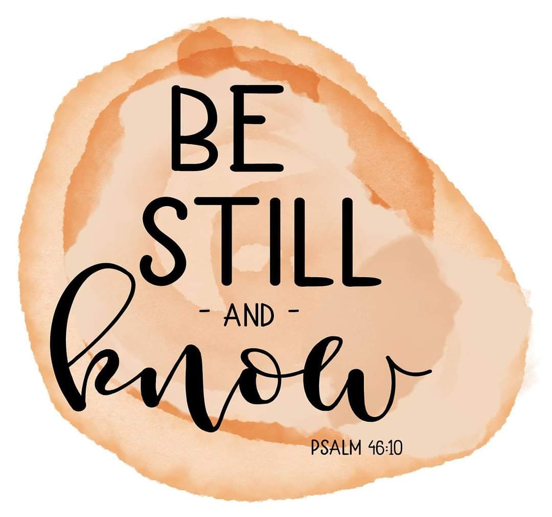 htumc's tweet photo. Psalm 46:10
He says, “Be still, and know that I am God;
I will be exalted among the nations,
I will be exalted in the earth.”
#MondayMorning #Motivation #BibleVerseForToday https://t.co/KNgQVrqWvT
