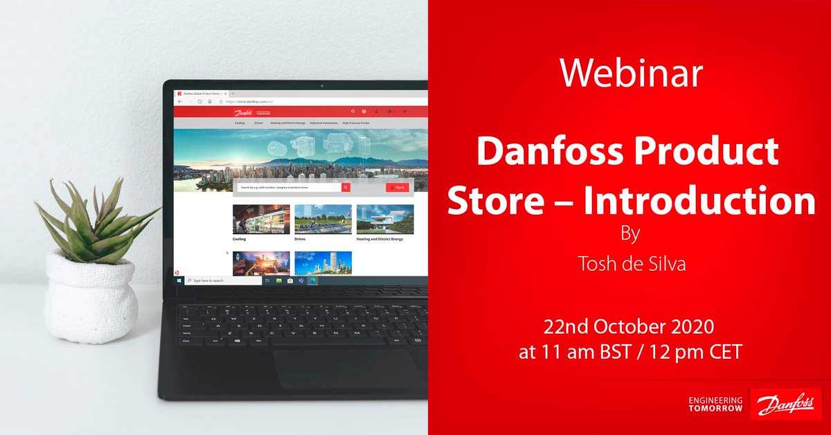 Danfoss_UK's tweet image. Join our short 30-minute session presenting Danfoss Product Store on 22nd October. Danfoss Product Store offers you 24/7 access to all the product information you need!
📅 22nd October 11am 
🔗 bit.ly/34bj72n

#danfossproductstore #joinus #stayupdated