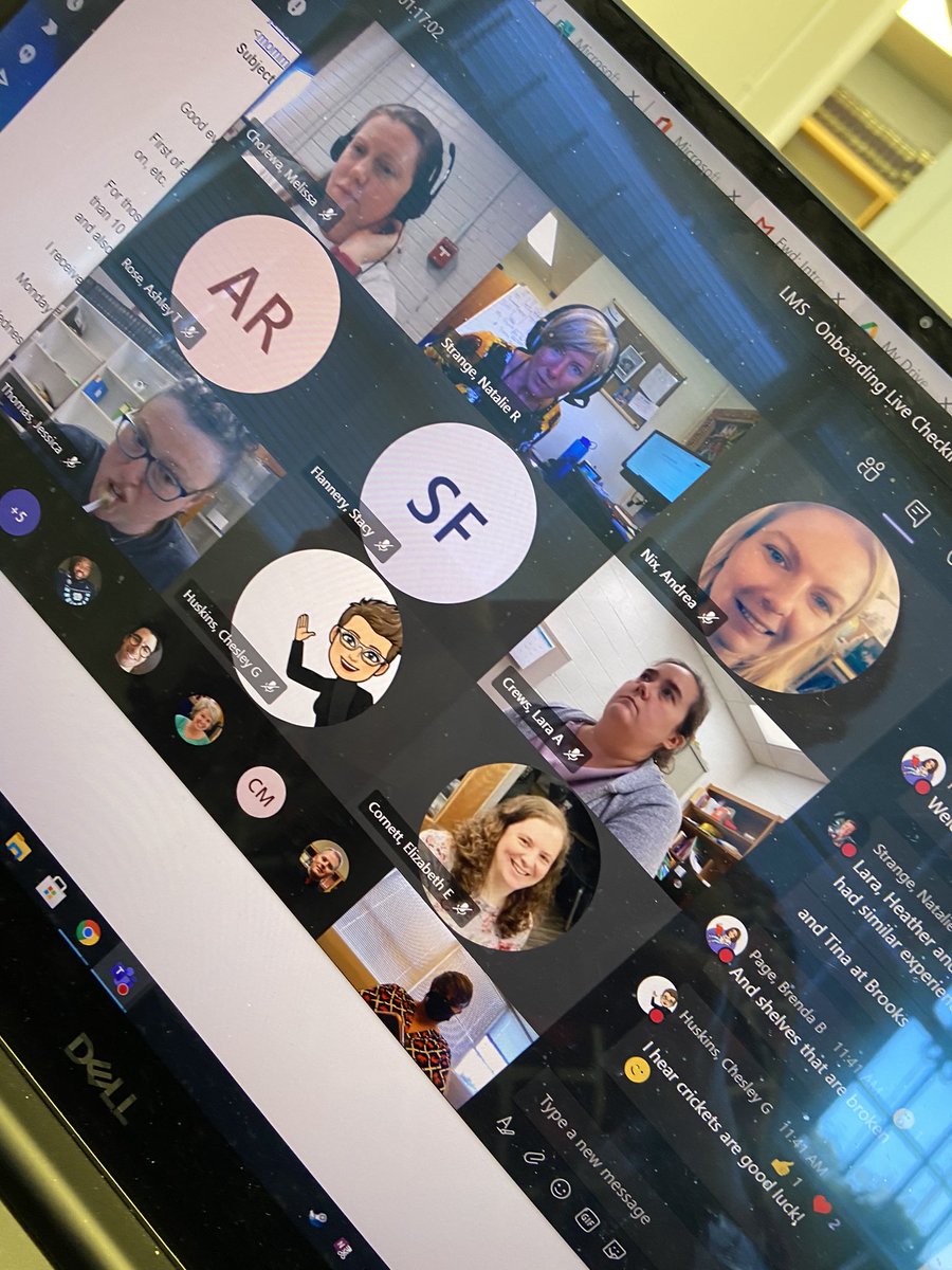 ChristinekClark's tweet image. Leaders &amp;amp; Learners check-in. @GCSchoolsNC new media coordinators receive extra support with other SLMC Leaders. #supported #GCSLibraryMedia