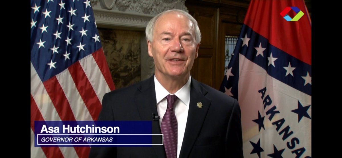 Governor Asa Hutchinson kicking off the virtual #NWATS2020 this year! "Every idea can be transformative. Every innovator has the ability to create a product or a process that can change the way we serve the world." ~<a href="/AsaHutchinson/">Gov. Asa Hutchinson</a> <a href="/greaterbville/">Greater Bentonville Area Chamber of Commerce</a> #becausebentonville #NWArk