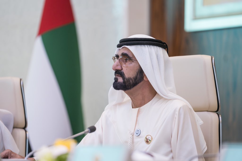  #BREAKING : UAE Cabinet under the leadership of HH Sheikh Mohammed bin Rashid Al Maktoum adopts a resolution ratifying  #AbrahamAccords - UAE Gov  #UAEIsrael 