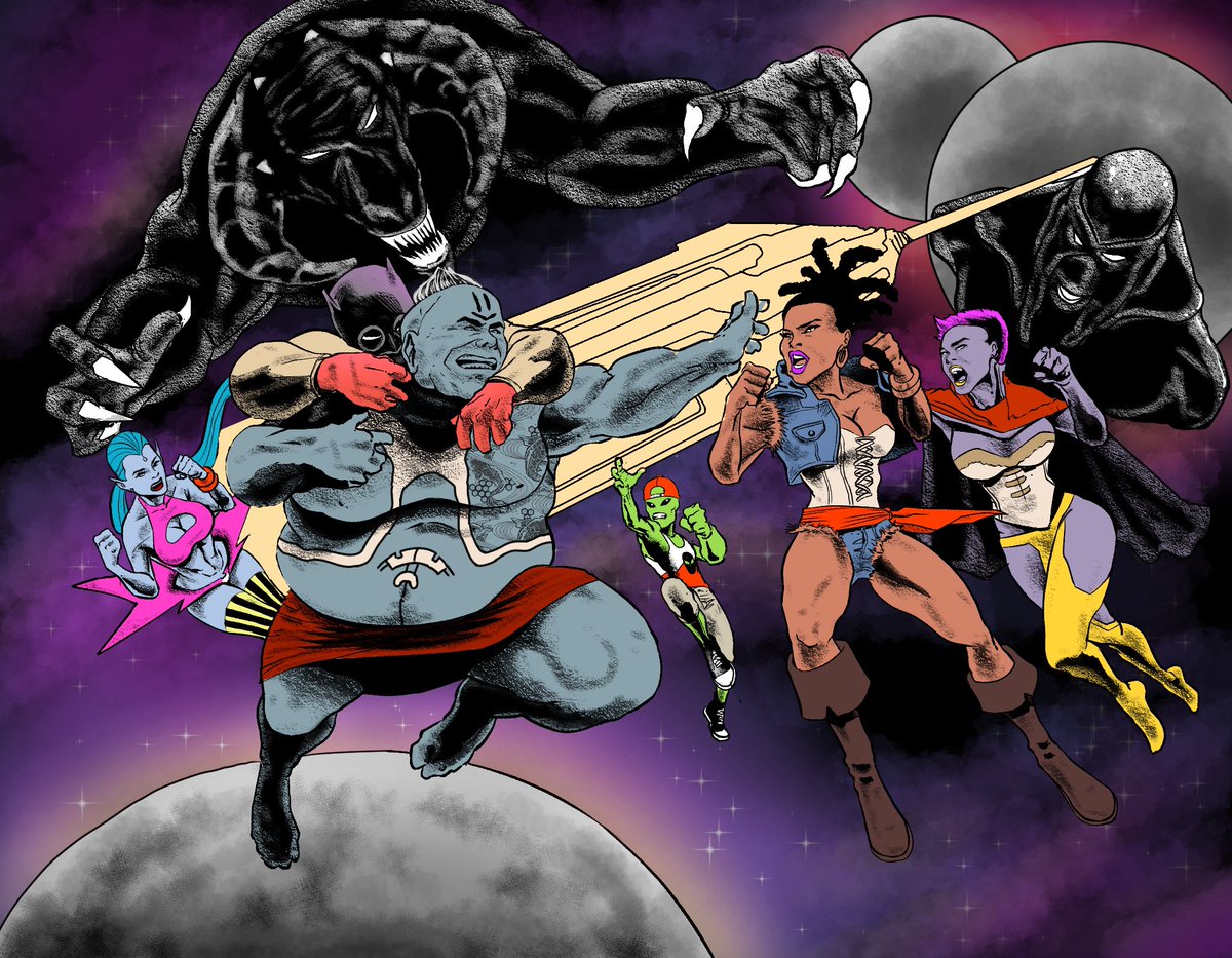 It’s time to pick a side. Are you on Team Buddha or are you a dastardly space Pirate? Either way, join the battle and get a killer comic at indiegogo.com/projects/gem-h… #comics #indie <a href="/CatchyComics/">Catchy Comics🗯</a> <a href="/Tonpa2/">ComicsForEveryone</a>