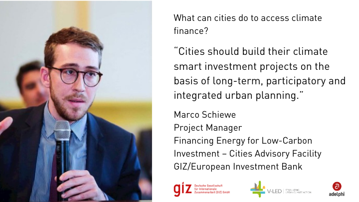 VLEDproject's tweet image. Highlights from today’s @VLEDproject &amp;amp; @giz_gmbh ‘s #DaringCities discussion on how collaborative climate action can help tackle the #ClimateCrisis and #COVID19 crisis. Find more insights on collaborative climate action here: localclimateaction.org/publications