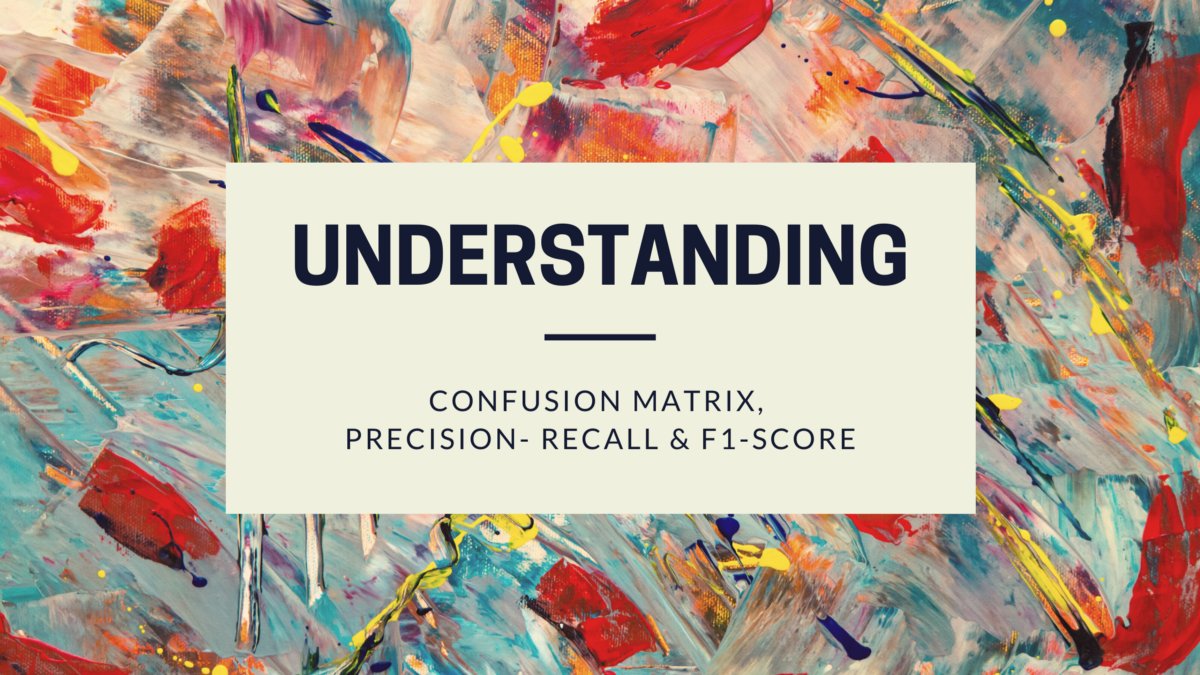 DrMattCrowson's tweet image. Understanding Confusion Matrix, Precision-Recall, and F1-Score dlvr.it/RjvPJr #confusionmatrix #machinelearning #precisionrecall #evaluationmetric