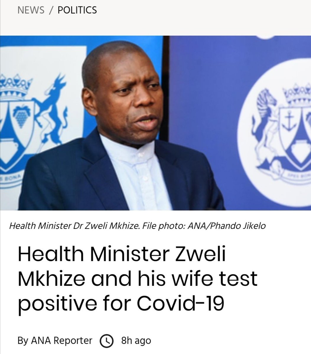 LifeLine_ZA's tweet photo. LLSA wishes the Health Minister, Zweli Mkhize &amp; his wife a speedy recovery and that they should not experience severe symptoms.

The minister has done a sterling job in helping SA understand the Novel Covid-19 and how to manage it.✊

#HealthZA #Covid19 #LifeLineSA #BuildingHeart https://t.co/vNJLAAibPt
