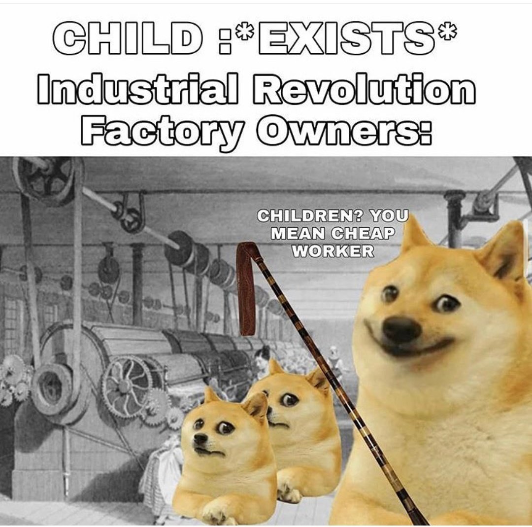 industrial revolution memes