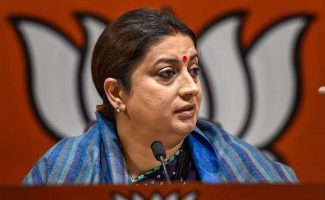 The Gandhis Will Not Take Any Action Against Kamal Nath: Smriti Irani ndtv.com/india-news/uni…