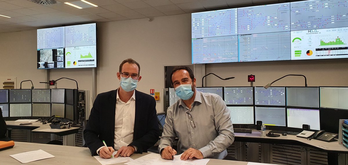 15h19 : le nouveau poste d aiguillage centralisé <a href="/SNCFReseau/">SNCF Réseau</a> de Toulouse est mis en exploitation !