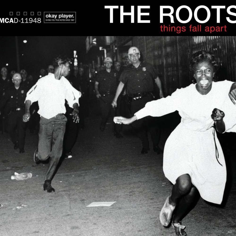 416 - The Roots - Things Fall Apart (1999) - fantastic album. Particularly the middle where it's just hit after hit. The sounds and samples are great. Highlights: The Next Movement, Without a Doubt, Ain't Sayin' Nothin' New, Double Trouble, 100% Dundee, You Got Me