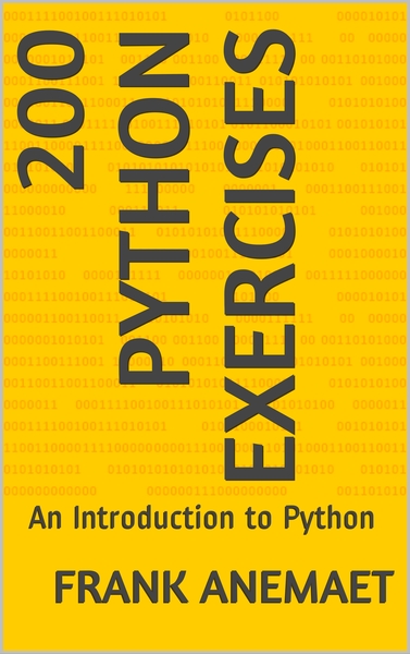 pythonspot's tweet photo. 200 Python Exercises, an introduction to Python https://t.co/FmvkbYpzDL  #python #100DaysOfCode #code #codenewbie https://t.co/m5zOBqN4n4