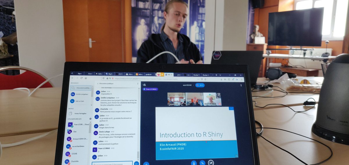 Yvan Le Bras on Twitter: "#ecoinfoFAIR Amazing #PNDB @earnaud4 enchaîne sur  une introduction à @rstudio Shiny en prenant comme exemple 1/ MetaShARK  pour produire de l'EML 2/ un decision game fait sous