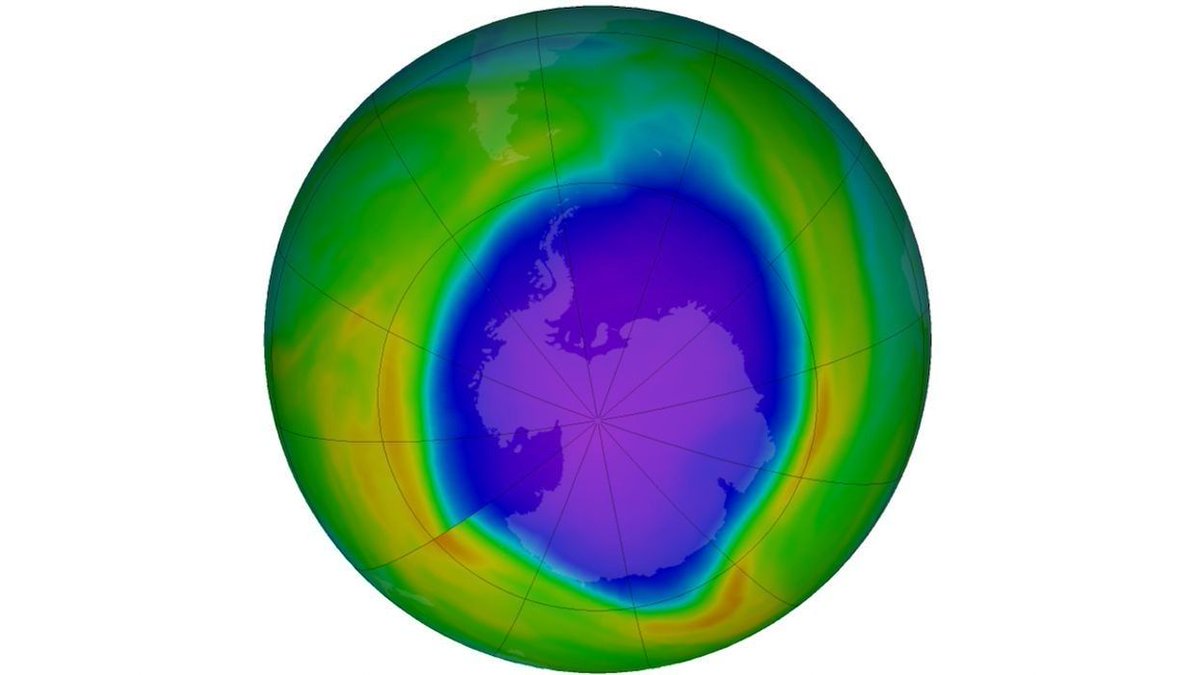 Ozone hole over Antarctica is one of the biggest in 15 years https://t.co/oVX4kO2v7D #Antarctica #ClimateChange https://t.co/XBbvXR5jtB