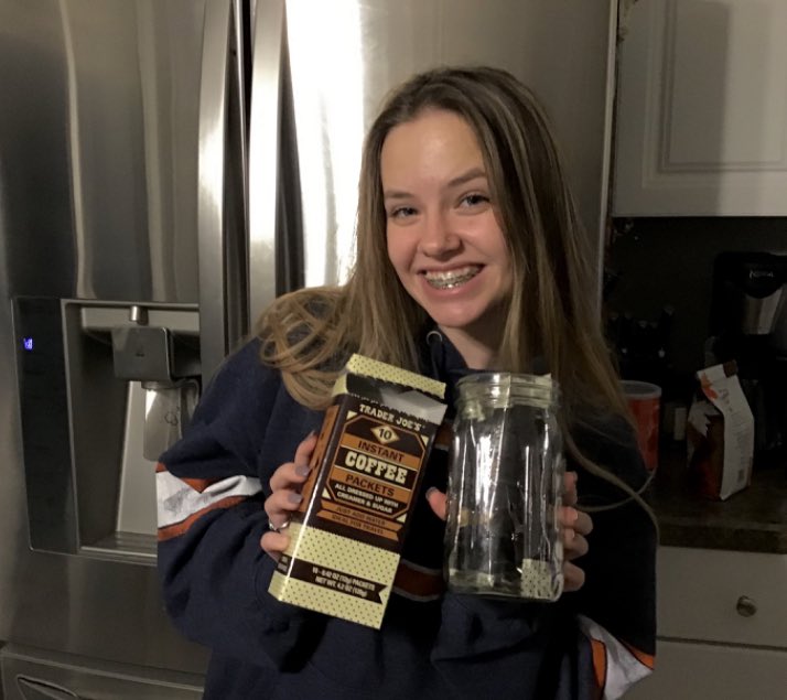 decaofhs's tweet photo. Every morning needs a hot cup of coffee! Thank you @traderjoes ☕️ 
#raiseaglass #keepitlocal #supportlocal #instantcoffee @occhamber https://t.co/lw07OxMgLC
