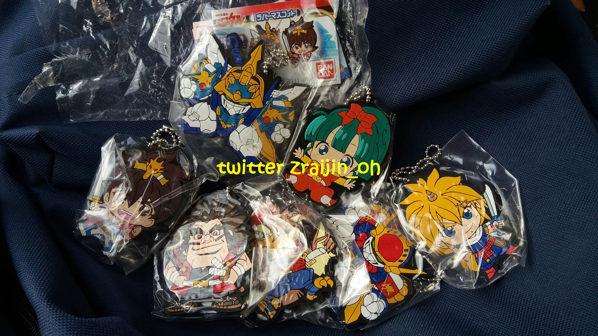 ひかる Jin Set Buy 套裝買 T Co Gxhpys6zyr 魔神英雄傳 橡膠吉祥物 吊飾 鎖匙扣 魔神英雄伝ワタル 飛雲 虎王 美子 和美子
