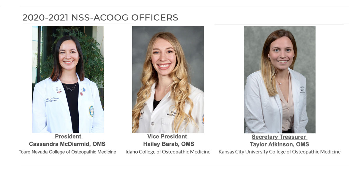ACOOG1934's tweet photo. Congratulations to the new 2020-2021 NSS-ACOOG Officers!! We look forward to working with you over the next year!! 
@KCUMB @TouroNevada @idahocom https://t.co/sHxUYzdSAq
