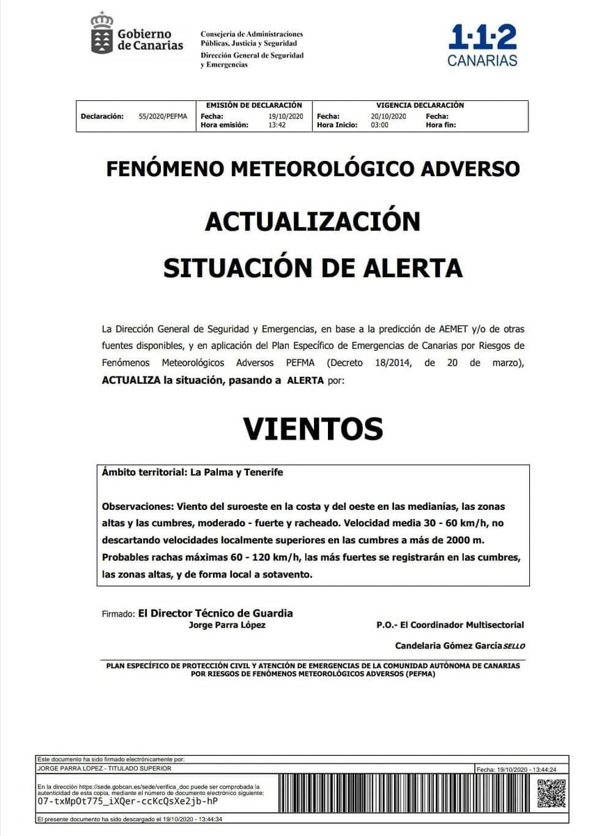 TA Islas Canarias tweet media