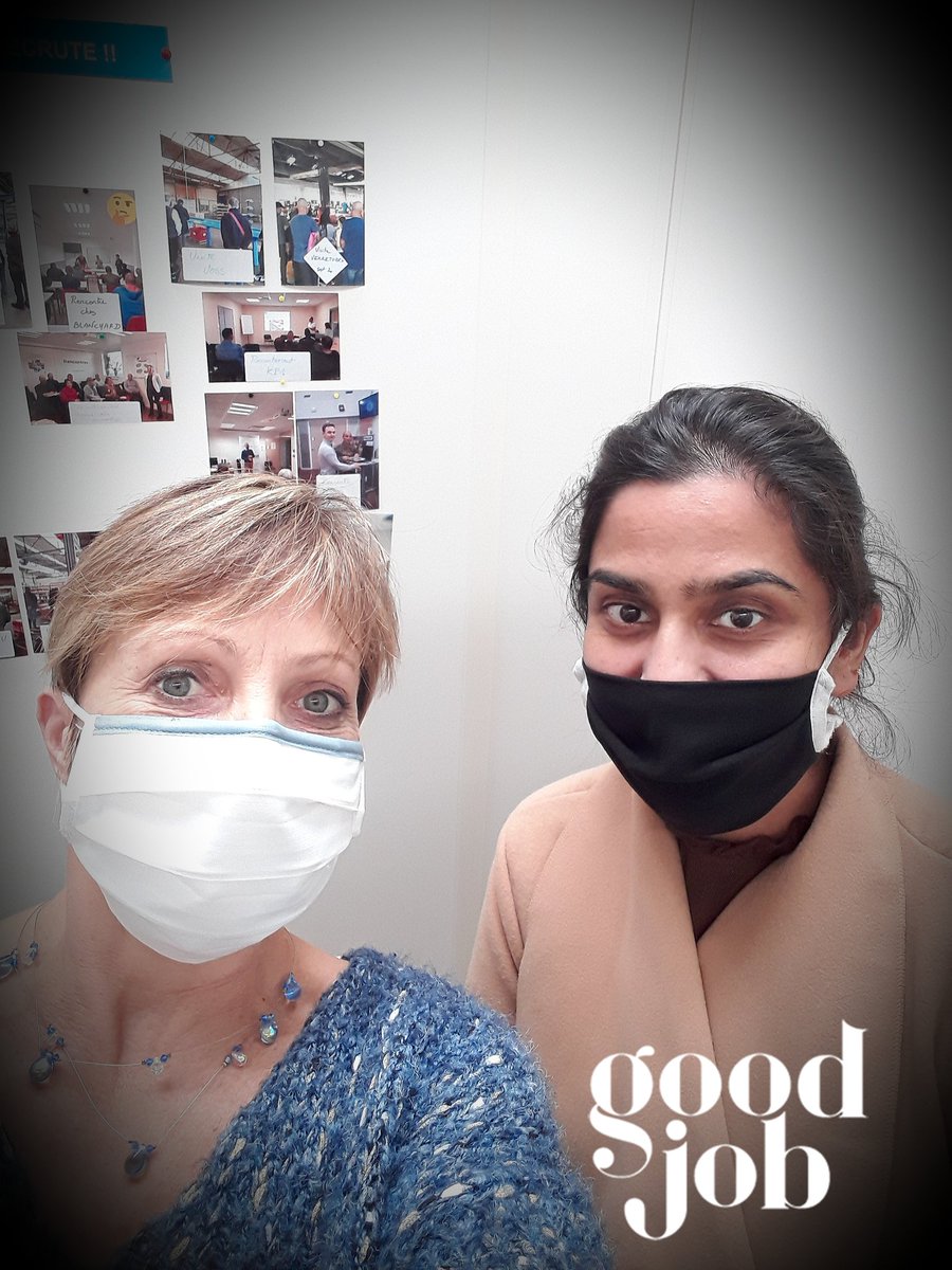 📰 👉Ambreen A.👈 très émue tenait à nous remercier pour notre célérité et dynamisme  #TousMobilisés  vers #Emploi et BRAVO à elle qui entre👉 en CDI 🔝👍chez #Verretubex✔💯