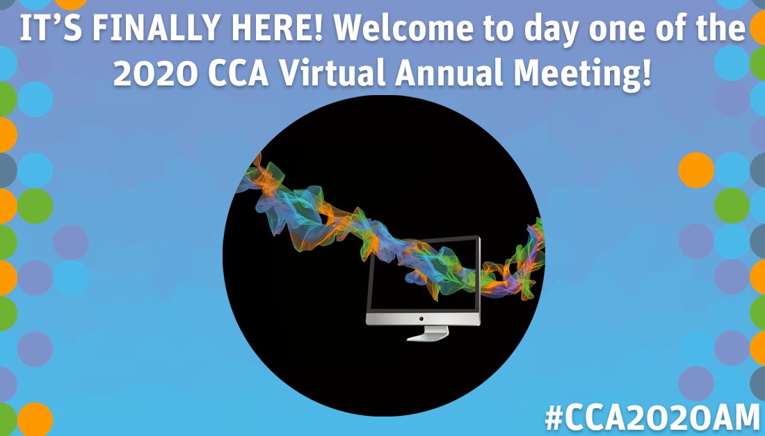 CCActuaries's tweet photo. The 2020 #CCA Virtual Annual Meeting is about to begin! Are you as excited as we are?
Keep the conversation going before, during, and after the meeting by using our hashtag #CCA2020AM! https://t.co/dx9MR7mqBo