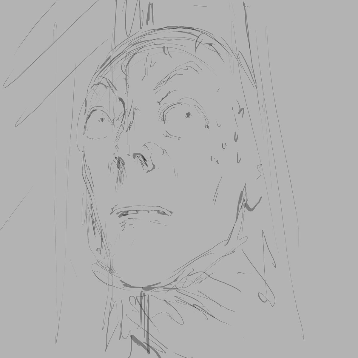 GPrime85's tweet photo. "I moved it slowly, very slowly, so that I might not disturb the old man's sleep. It took me an hour to place my whole head within the opening so far that I could see him as he lay upon his bed. Ha! Would a madman have been so wise as this?" 
-The Telltale Heart, for @WallByrd https://t.co/YO0jJI43PI