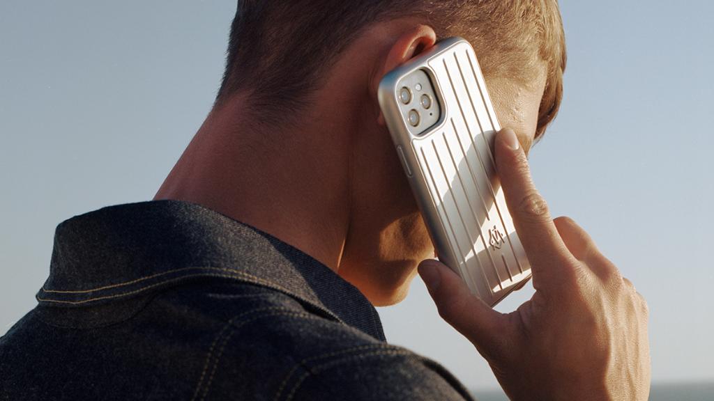 Rimowa The Rimowa Aluminium Groove Iphone Case Captured By Asaf Einy