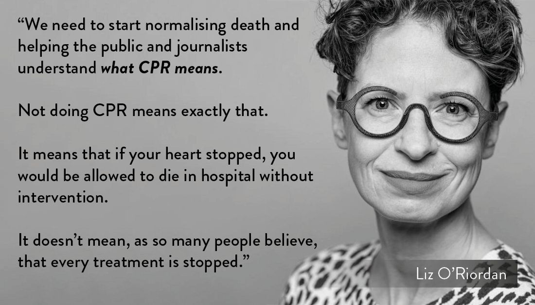 . <a href="/Liz_ORiordan/">Dr Liz O'Riordan</a> - a breast surgeon with breast cancer - on 'overvaluing quantity over quality of life'.

"I’ve done what I can to have a high-quality life. Why can’t I also want a high-quality death?"

medium.com/death-dying-an…