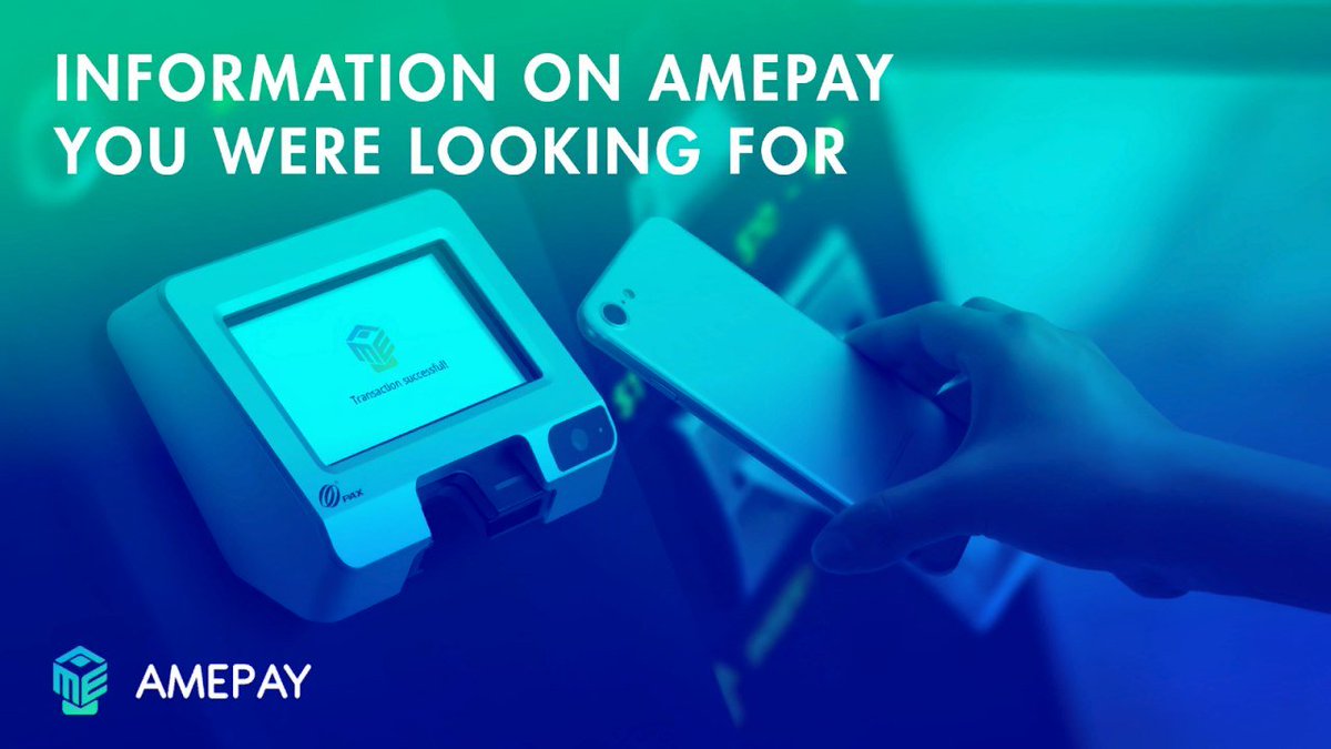 #AMEPAY is an upcoming payment solution provider that will harness the #power of #blockchain #technology and #cryptocurrency to offer #merchants and #customers around the world a completely decentralized and optimized #transaction #mechanism.
link.medium.com/gto1MM9dIab