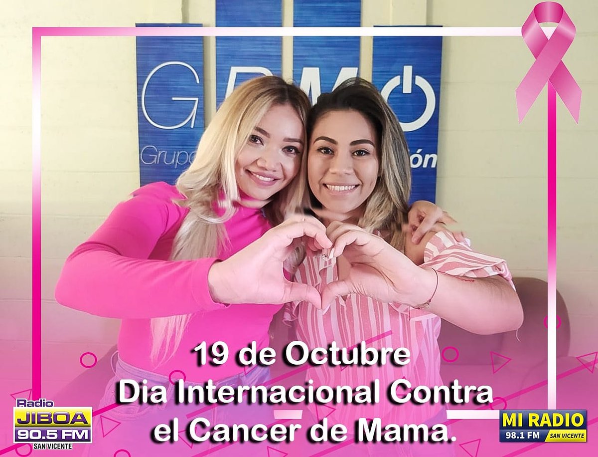 Fuerza, 
Valor, 
Esperanza, 
Valentía, 
Ánimo, 
¡Apoyemos la lucha contra el cáncer!
#LaFrecuenciaQueNosUne #TuMusicaMiRadio