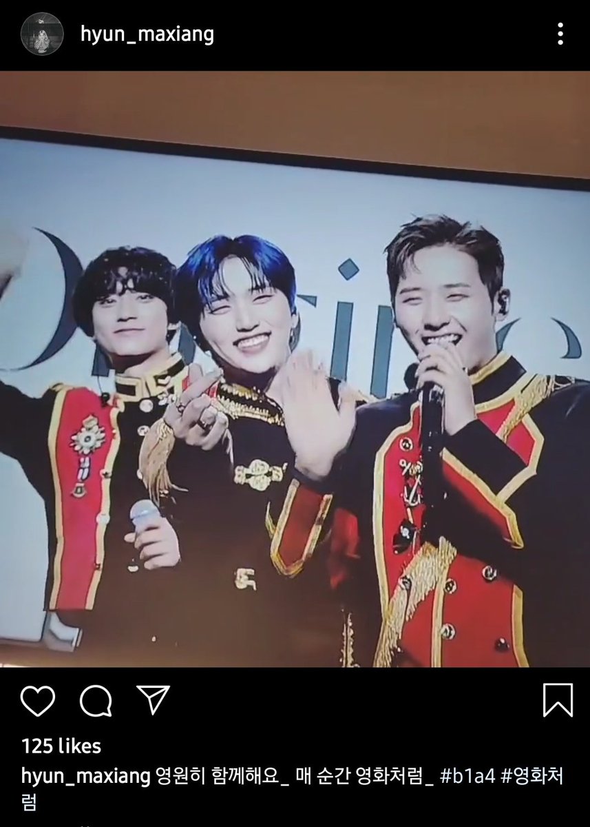 ohmykeuries's tweet photo. Seunghee e Binnie postaram um trecho da apresentação do B1A4, grupo sunbaenin delas, em seus Instagram's pessoais! Seunghee postou no feed e Binnie do story. Confira os vídeos nos tweets abaixo:
#Seungee #BINNIE #OHMYGIRL #B1A4 #B1A4_COMEBACK @8_OHMYGIRL @WM_OHMYGIRL https://t.co/SxllX42U8H