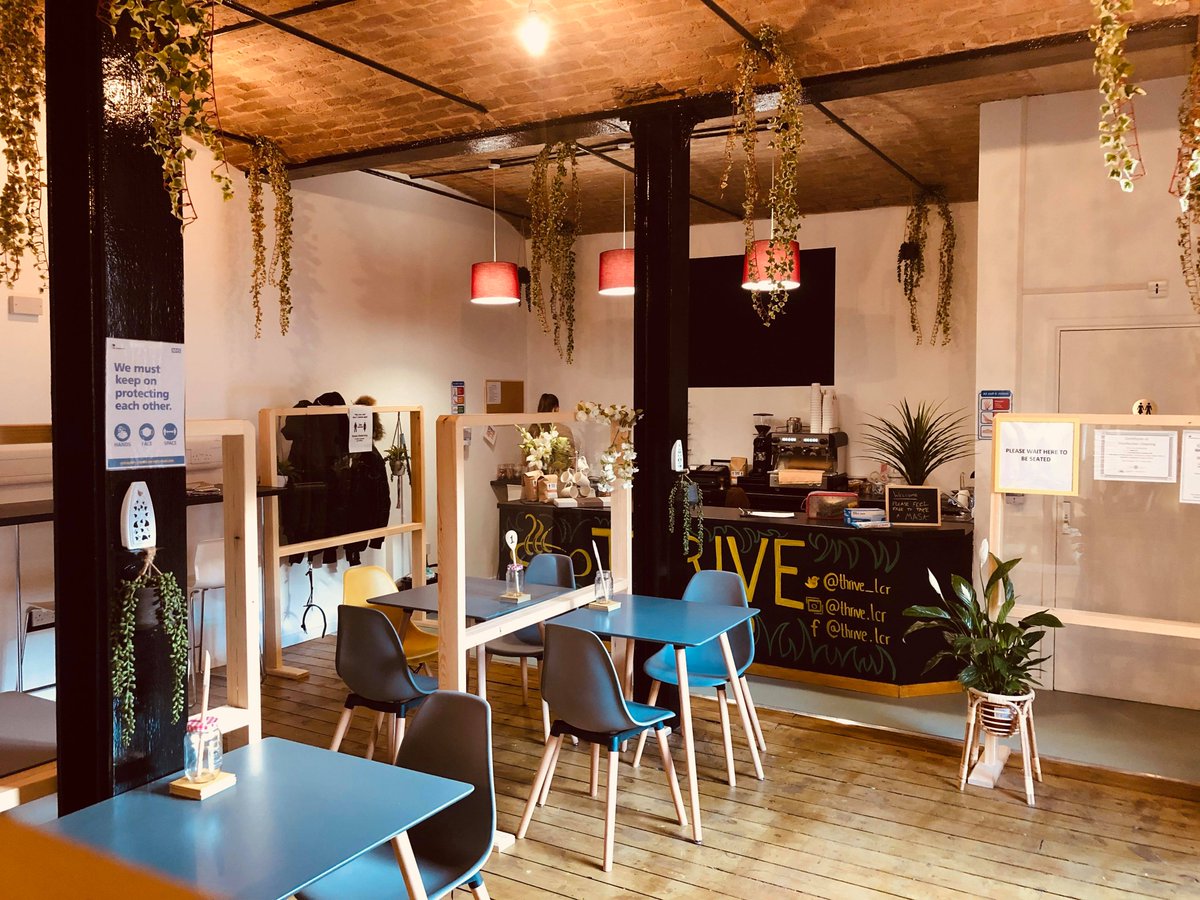 thrive_lcr's tweet photo. We are officialy OPEN. 

Calling all support/care workers who look after disadvantaged young-people across Liverpool City Region, we have opened a warm and friendly coffee shop and careers hub in the city centre for YOU to discuss what matters most to THEM💚

Pop in and say Hi!☕️ https://t.co/tHk6uNLiHO