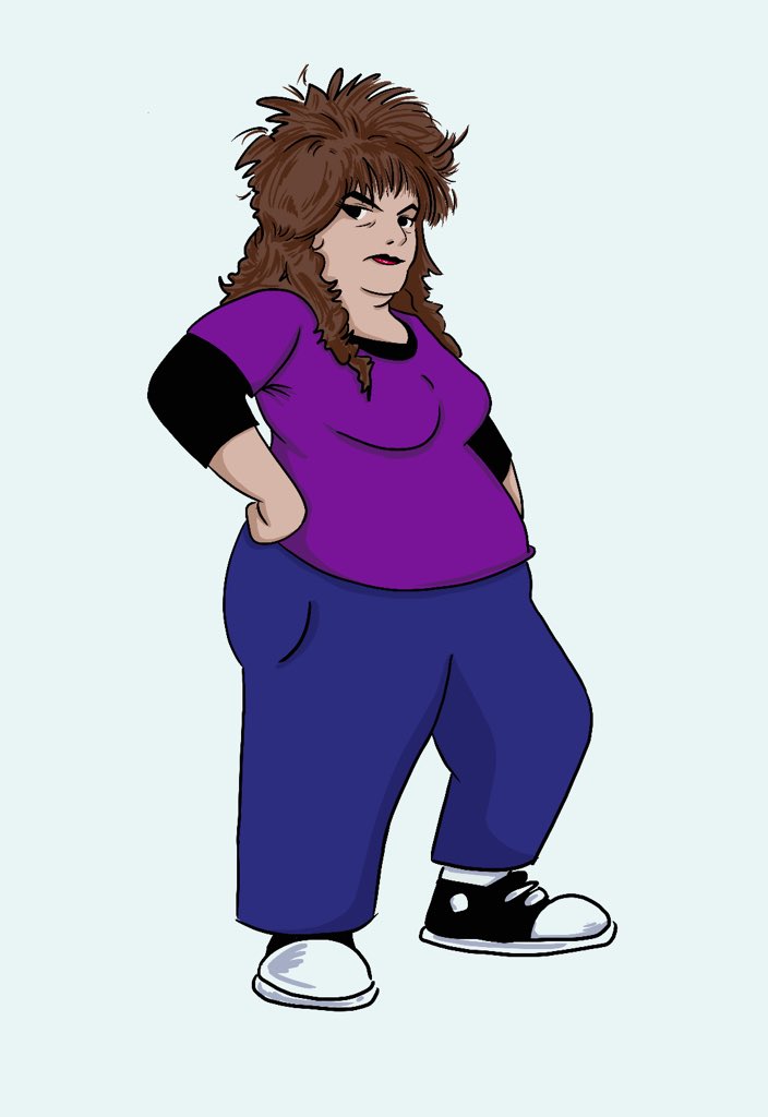 Cthomas_1978's tweet photo. A lil #carla action today! @libbiehiggins_ #procreate #illustration #fanart #digitalart #comicbookstyle #comics #comic #rocketdogcomics https://t.co/sUUKRC2vsr
