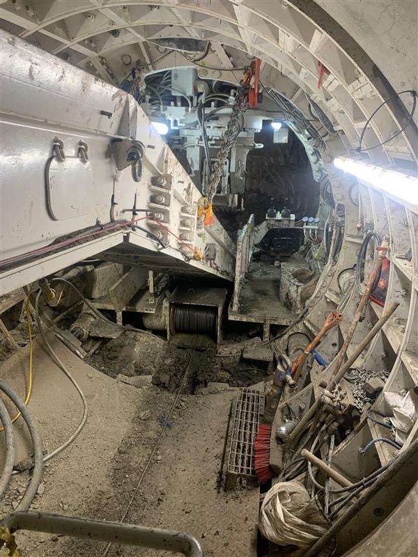 Barhaleltd's tweet photo. Innovative solution enables key pipe jack completion at @thameswater @TidewayLondon @BAMNuttall @morgansindall @balfourbeatty Barn Elms site. See more - https://t.co/d0fIC0wlw8 #pipejack #waterresilience #innovativeengineering #tunneling https://t.co/sUyja9xeo2