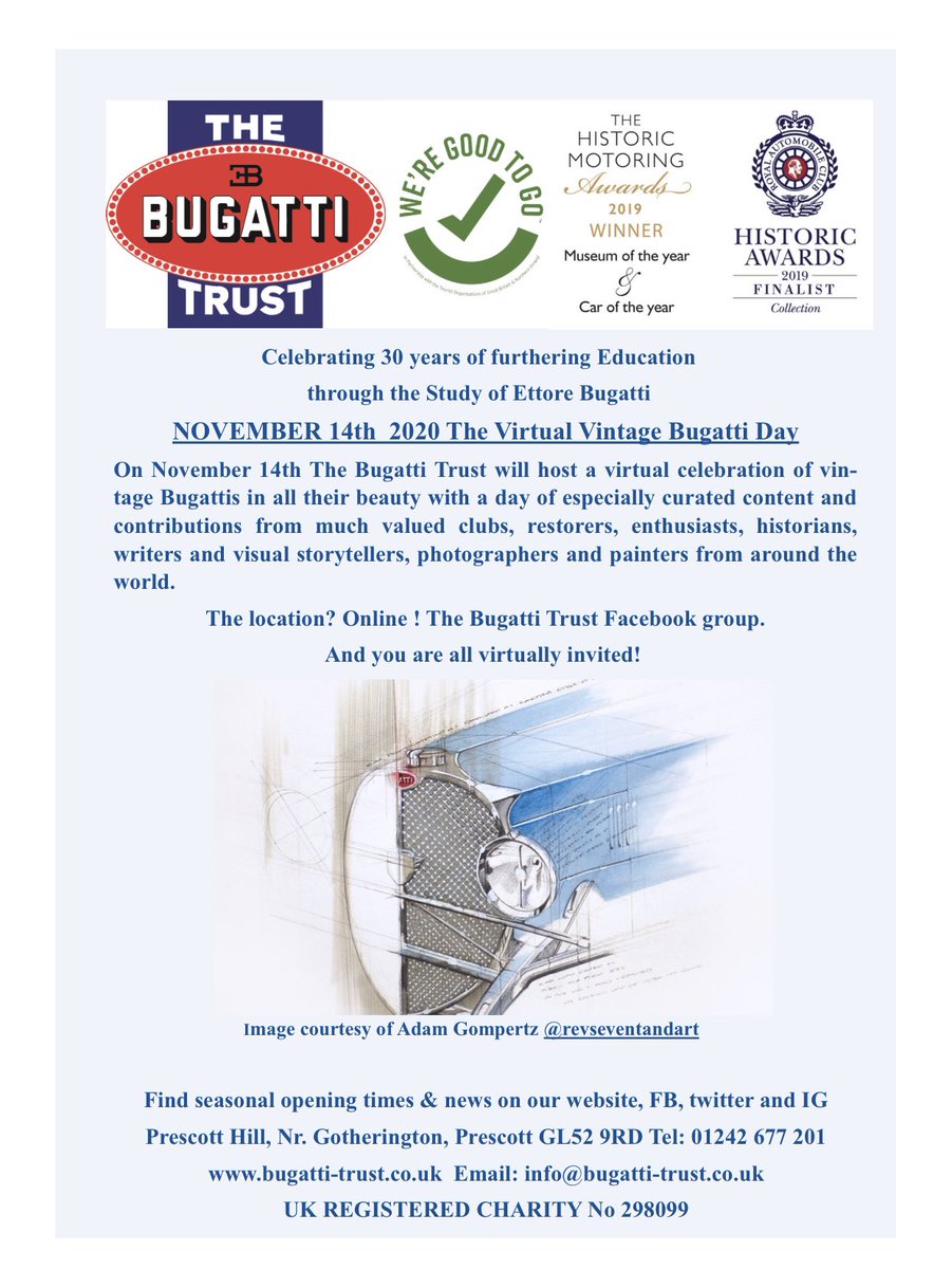 Online celebrations ahead ! A virtual vintage Bugatti day online in our Facebook group #bugatti #bugatticelebrations #bugattimemories #vintagebugatti contributions of your favourite vintage Bugatti photos welcome on the day βοΈπ§π©ππΈπΉ link to join us is https://t.co/upe2DvAD7E https://t.co/YAOIw9n944