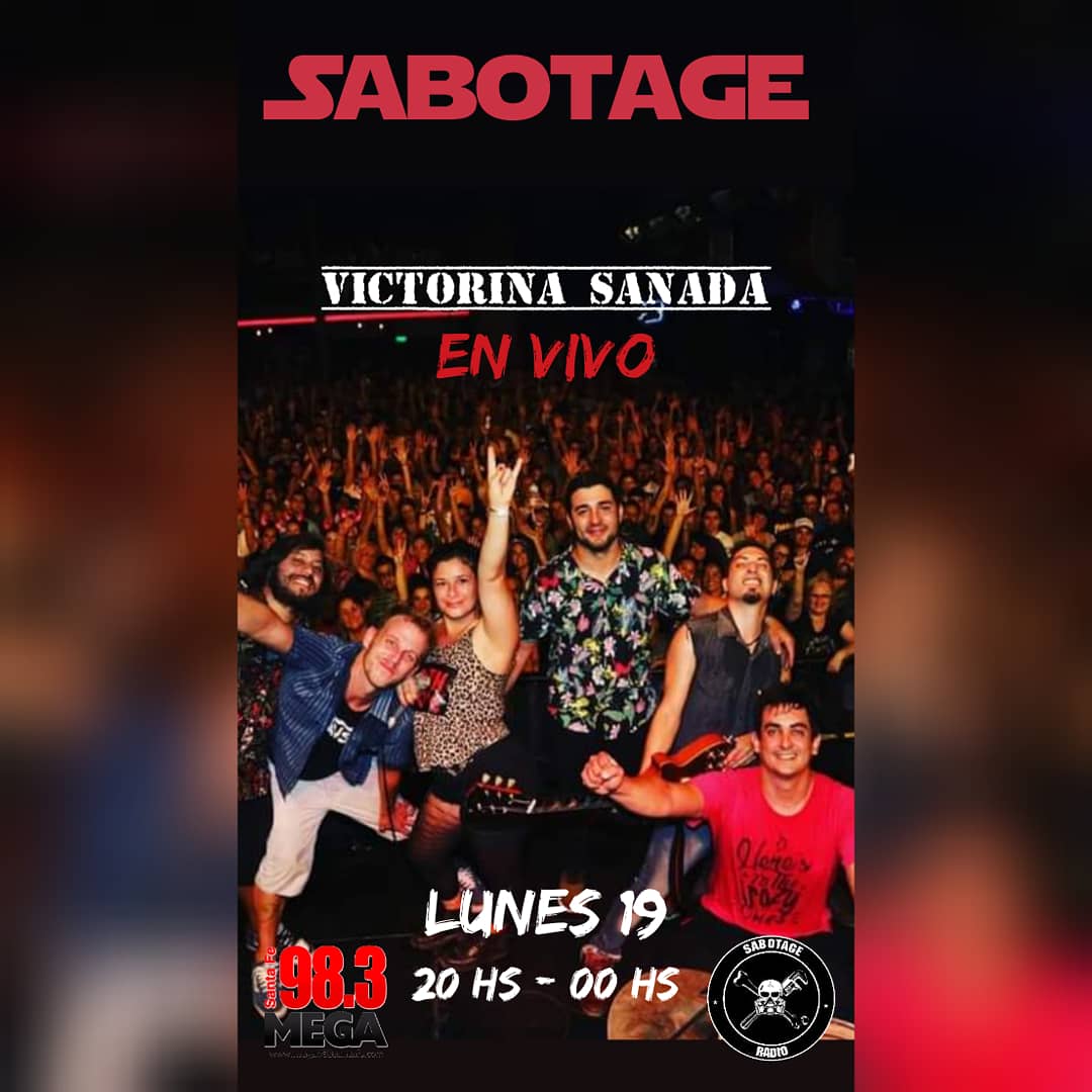 Está noche,estaremos tocando unos temas acústicos para los amigos Sabotage Radio!  😁😁
No te la pierdas, 21 hss, por la <a href="/MegaSantaFe/">Mega 98.3 Santa Fe .</a>! 🔥🔥🤘🤘😎