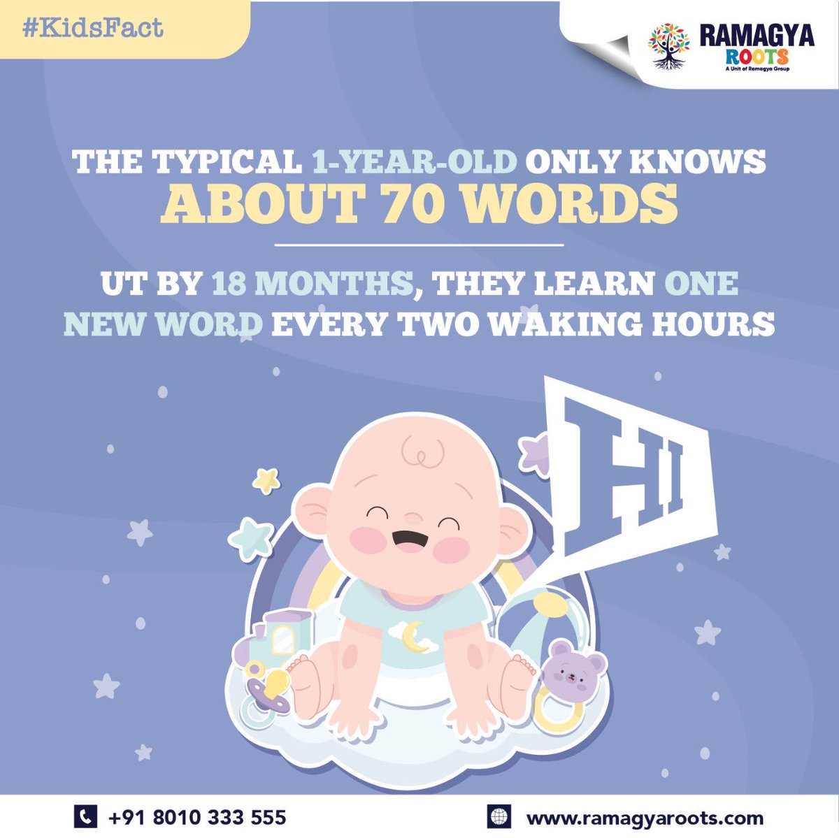 RamagyaR's tweet photo. A less known fact about toddlers!
.
.
.
.
.
#ramagyaroots #toddlers #kidsfact #kid #daycare #child #parents https://t.co/UsCBEXsC6e