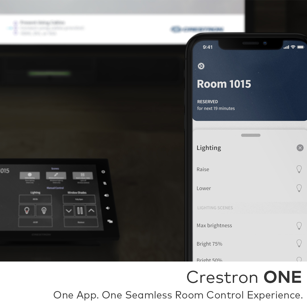 Crestron's tweet photo. Control the meeting & everything in the room from the comfort of your personal mobile device. Learn how to configure & deploy the new #CrestronOne mobile application without any additional programming.
Date: Tue, Oct. 20
Time: 11:00 AM EDT
Register: https://t.co/UwlZer4MSo https://t.co/9fQ6l08DV1