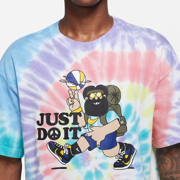 nike just do it tie dye shirt