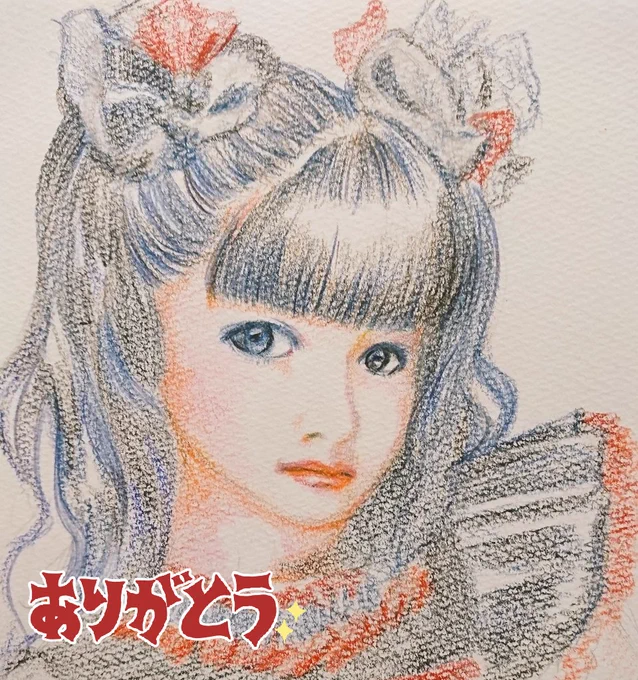 今日はとても感慨深い日だったんですね…YUI-METAL過去絵詰め込みッ?#YUIMETALありがとうの日#BABYMETAL #babymetal_fanart #アナログ #イラスト #色鉛筆 