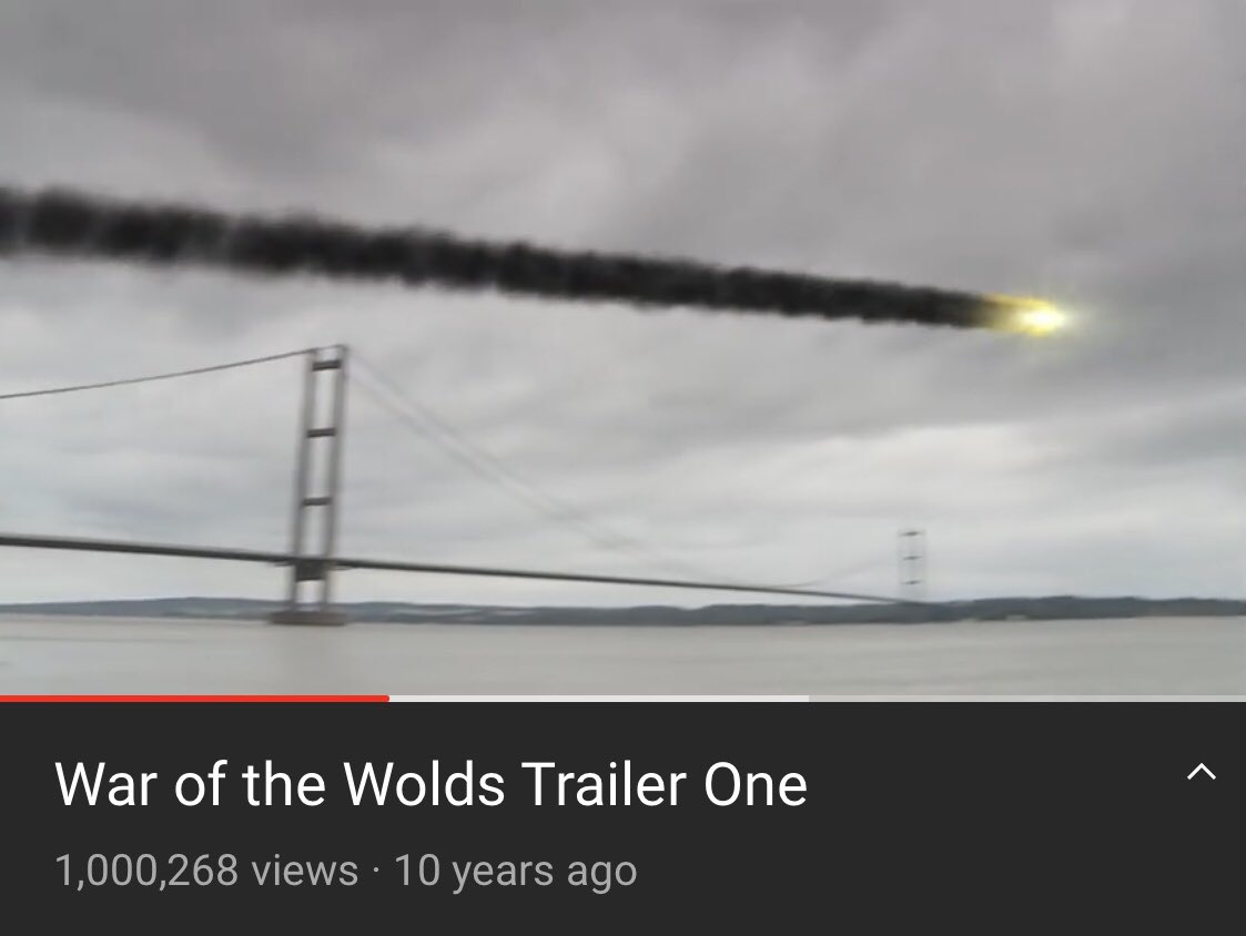 YellaBellyFilms's tweet photo. #filmmakers are #happy #1million views on our #scifi #trailer #waroftheworlds #homage #warofthewolds all #filmed in #Lincolnshire 10 years ago https://t.co/nQauJzMYFZ